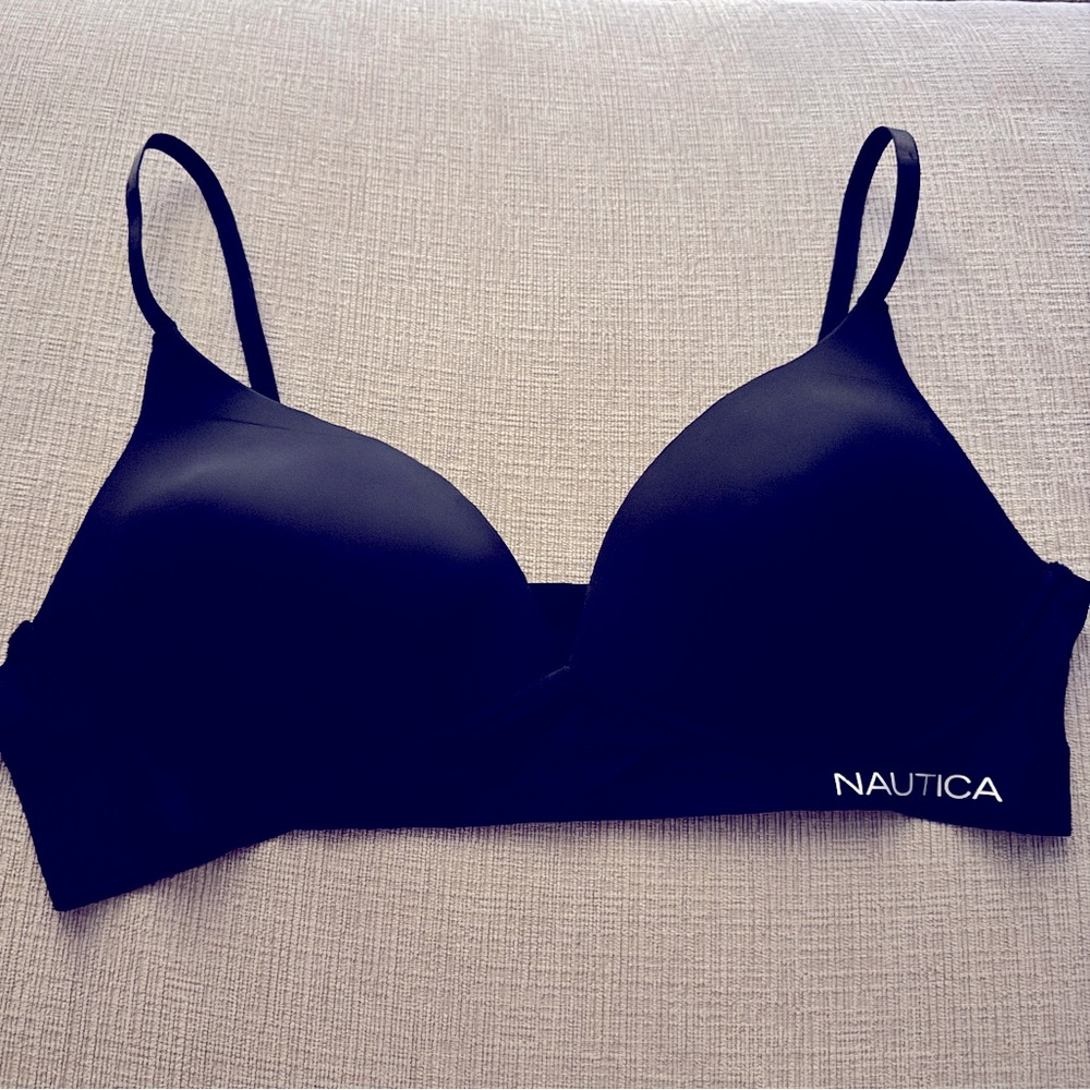 NAUTICA INTIMATES black wireless bra - 36C